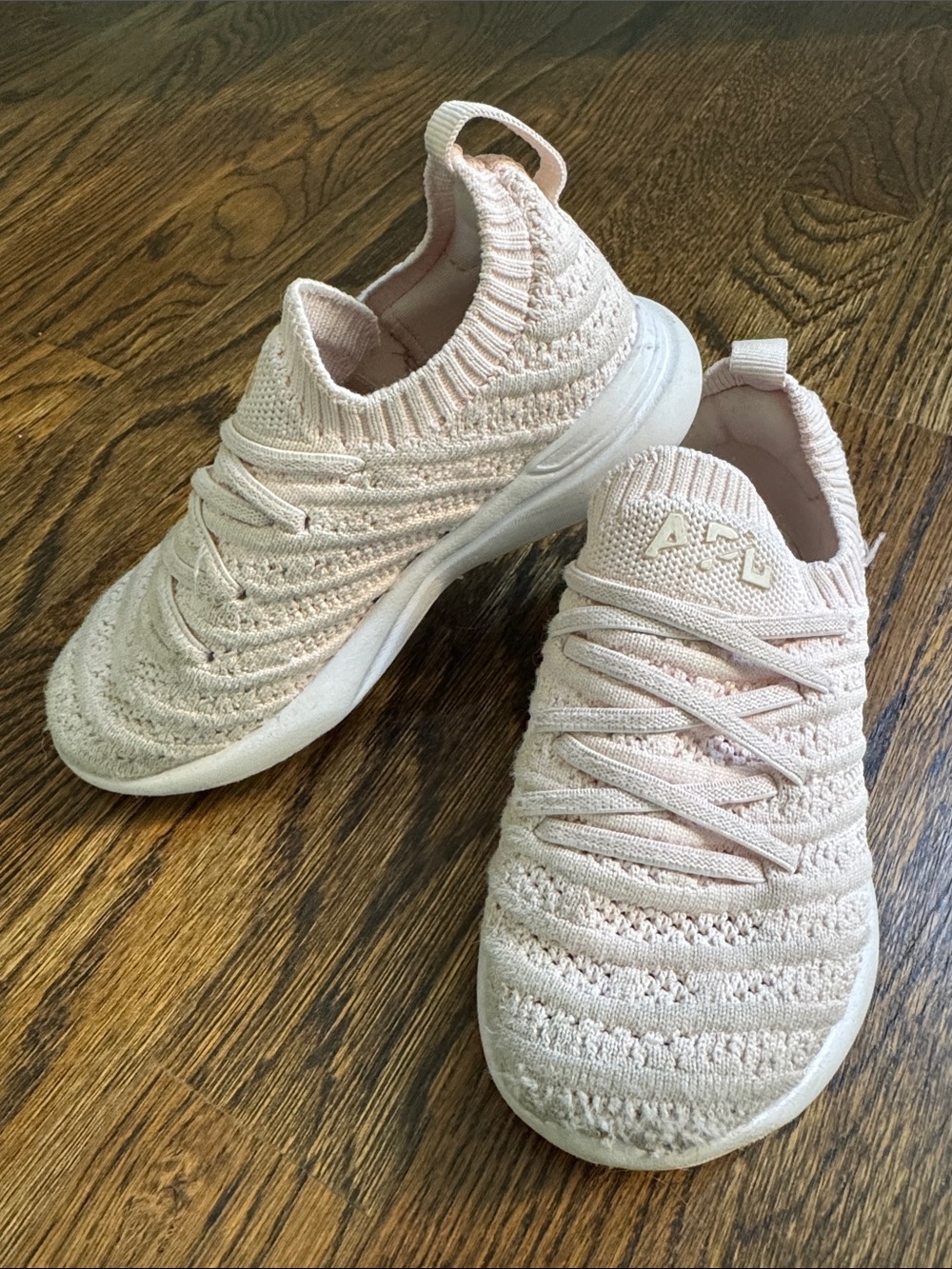 APL Knit Slip-On Sneakers in Light Blush